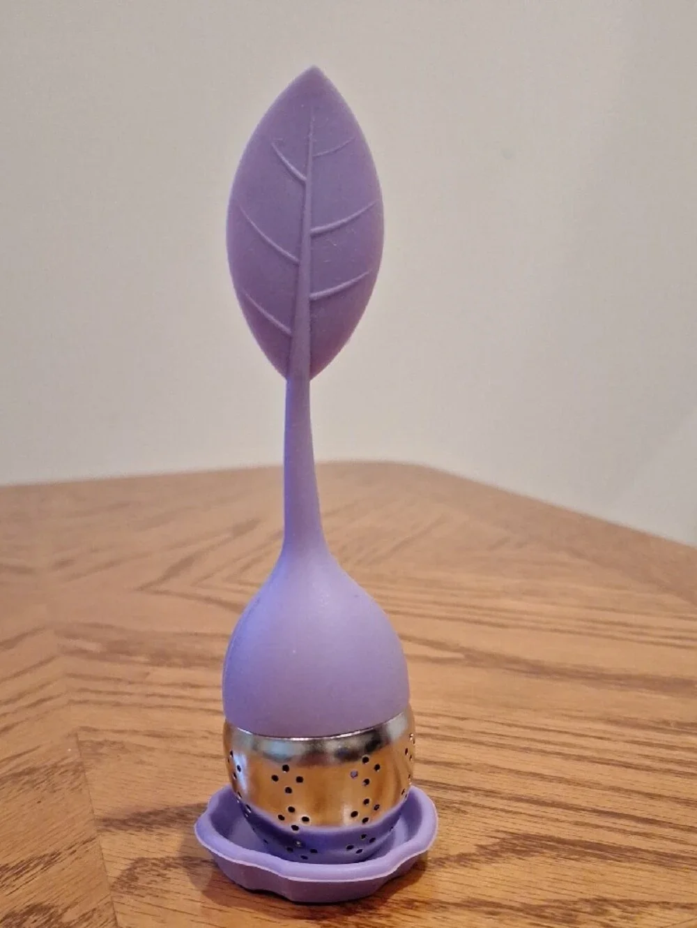 Purple Leaf Silicone Tea Infuser